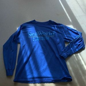 Blue sea world long sleeve